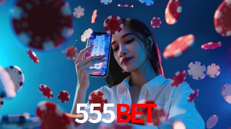 Interface do App 555bet